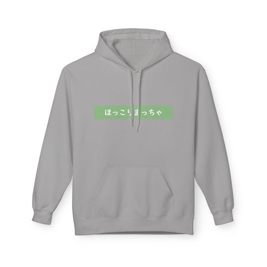 Cozy Matcha Girl Hoodie — Anime Kawaii Green Tea Illustration