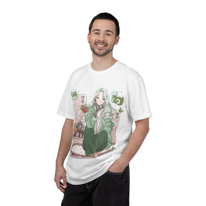 Green Tea-shirt | Anime Girl T-Shirt