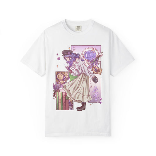 Lavender Tea-Shirt | Anime Girl T-Shirt