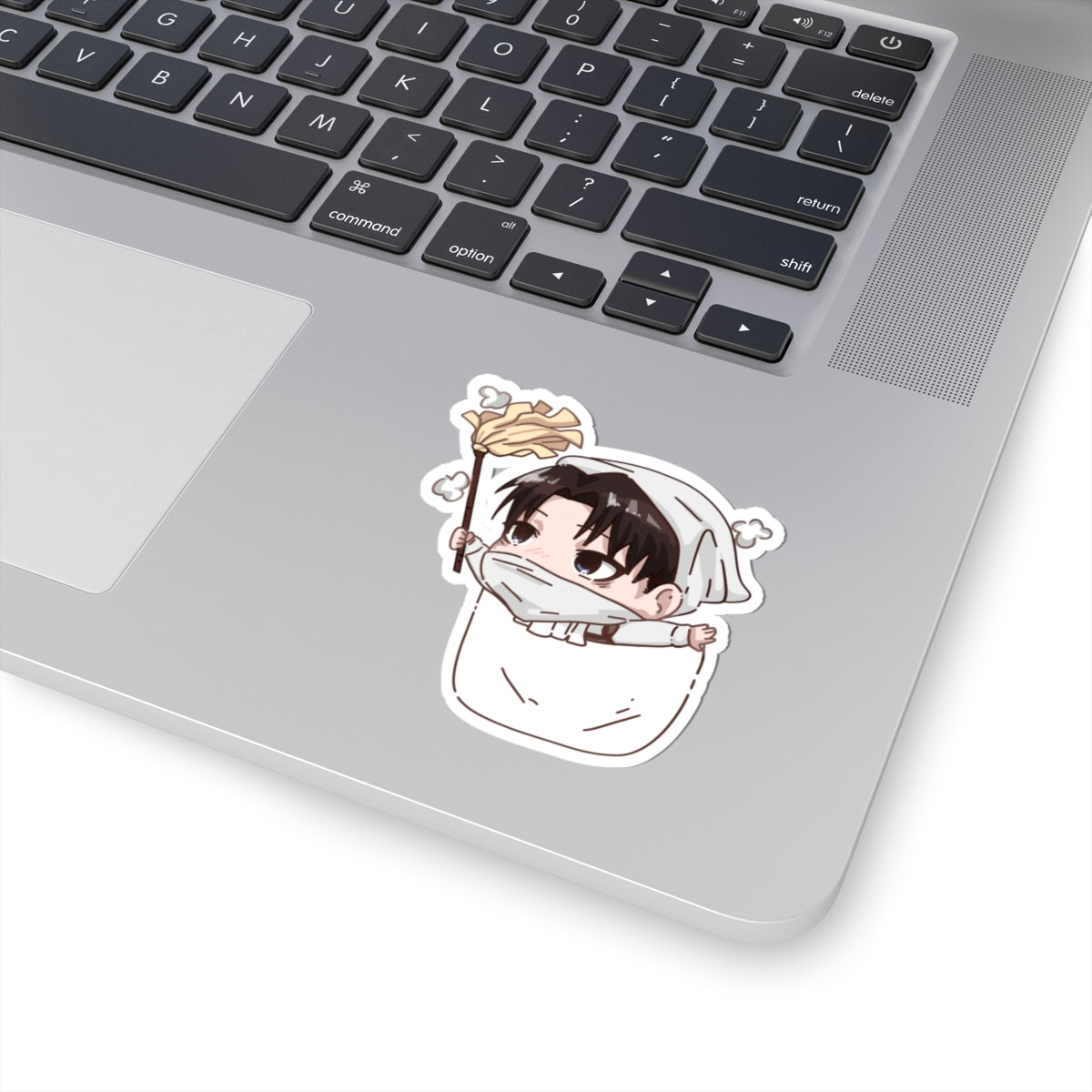 Chibi Pocket Levi Kiss-Cut Sticker — Cute Attack on Titan Character Sticker